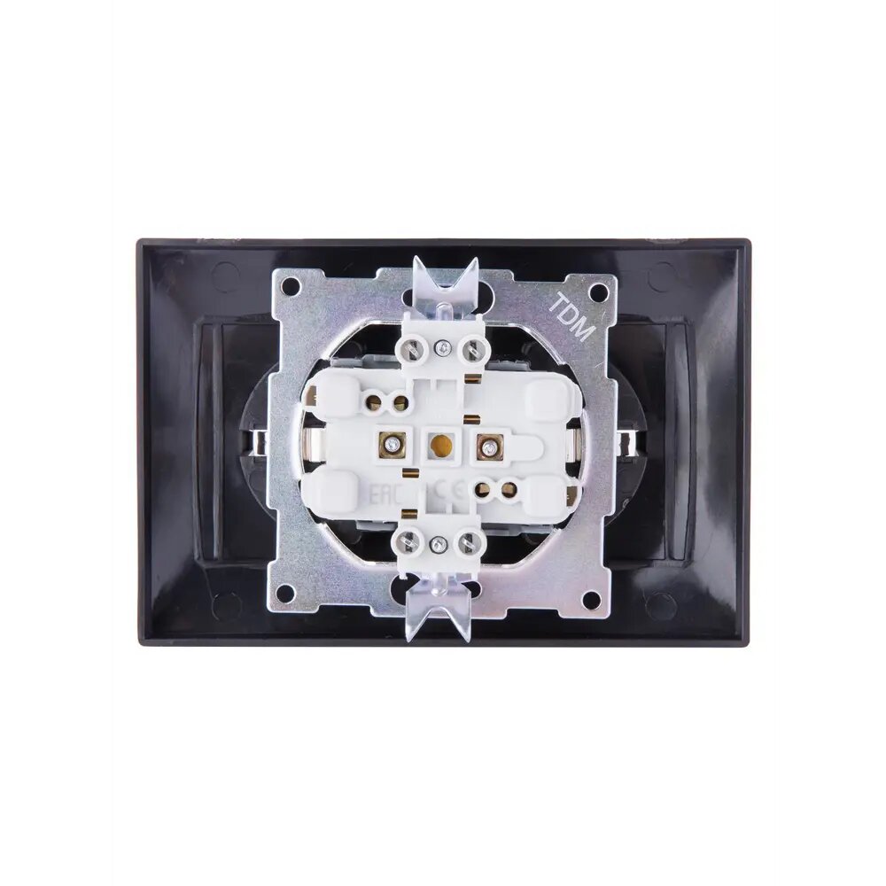 Розетка компьютерная RJ45/телефонная RJ11 TDM Electric - фото №7