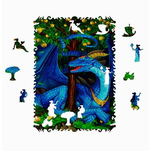 Деревянный пазл 