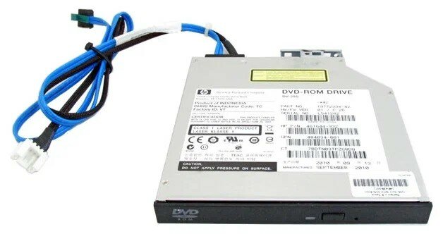 Оптический привод / HP Optiarc Slim Line 12,7mm SATA/ DVD / 484049-001 / 481428-001 / DS-8D3SH-C2F