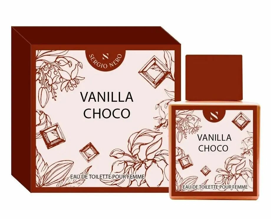 Sergio Nero Туалетная вода женская Vanilla Choco, 50мл