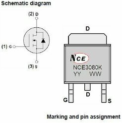 Транзистор NCE3080K