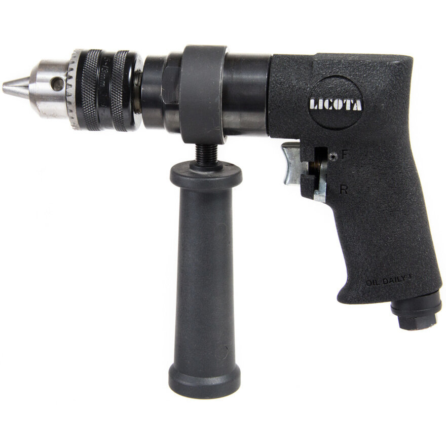 Licota PAD-04003 Дрель пневматическая 1/2"(13 мм) с реверсом 750об/мин