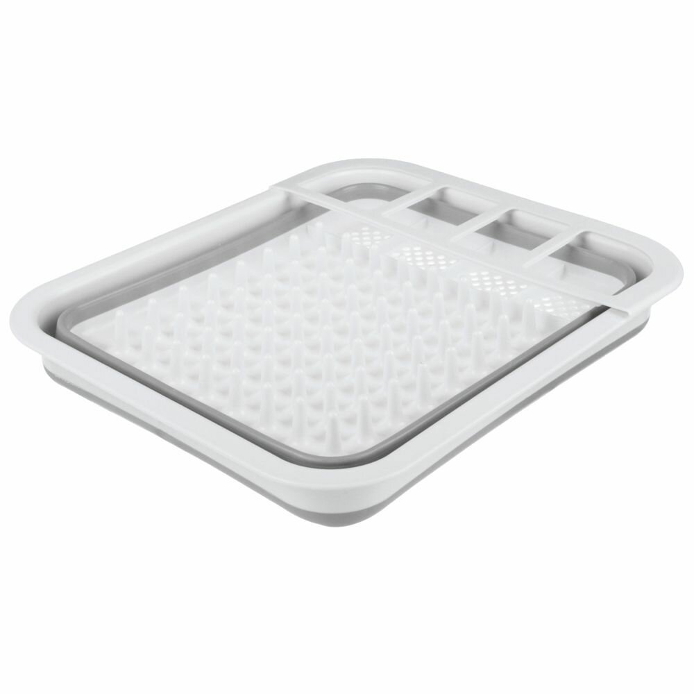 Картинки Сушилка для посуды складная 36x12х31 см VETTA, пластик, силикон