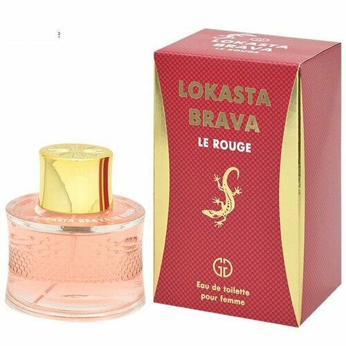 туалетная вода женская lokasta brava le rouge 95 мл positive parfum 7860205 Positive parfum Туалетная вода женская LOKASTA BRAVA LE ROUGE, 100мл