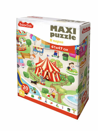 Пазлы MAXI Baby Toys В...