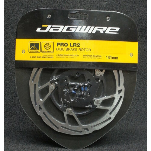 Тормозной диск Jagwire Pro LR2 160мм jagwire ротор jagwire pro lr2 dcr061 160мм 6 болтов