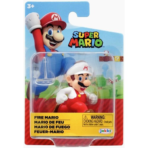 SUPER MARIO Фигурка Огненный Марио Бегун на подставке Коллекционная Ограниченное издание 4490₽