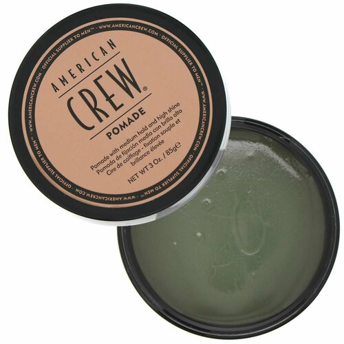 American Crew POMADE Помада для укладки волос 85гр american crew pomade помада средней фиксации для укладки волос 85 гр