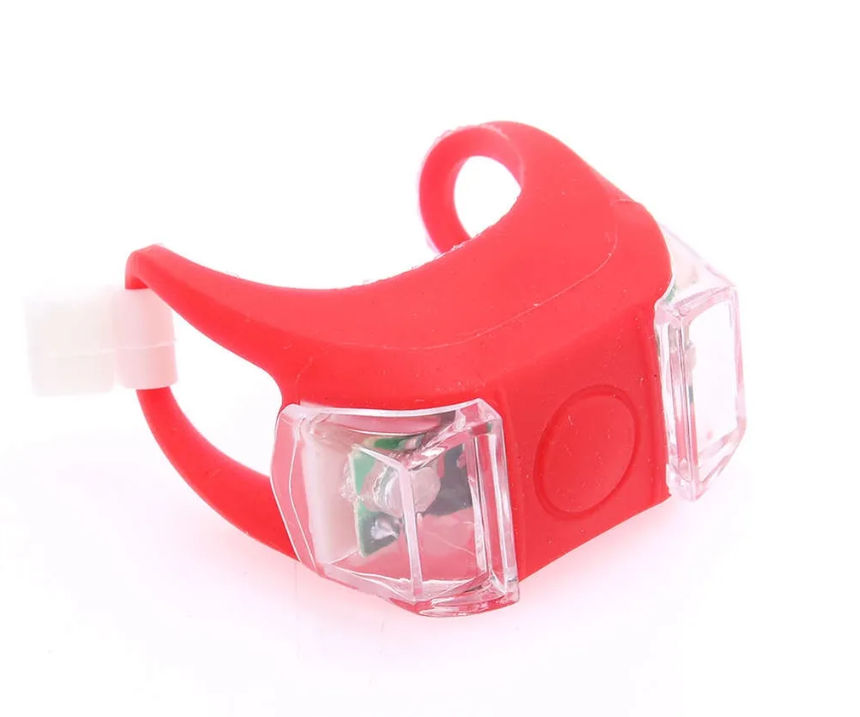 фото Фонарик габарит для велосипеда. Цвет красный.