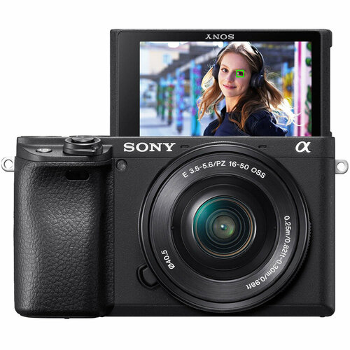 Беззеркальная камера Sony a6400 Kit 16-50mm Чёрная 102990₽