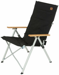 Кресло Naturehike Aluminum Alloy Folding Lying Chair Black