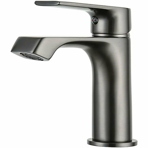 Смеситель для раковины однорычажный Frap F1071-9 оружейная сталь, латунь