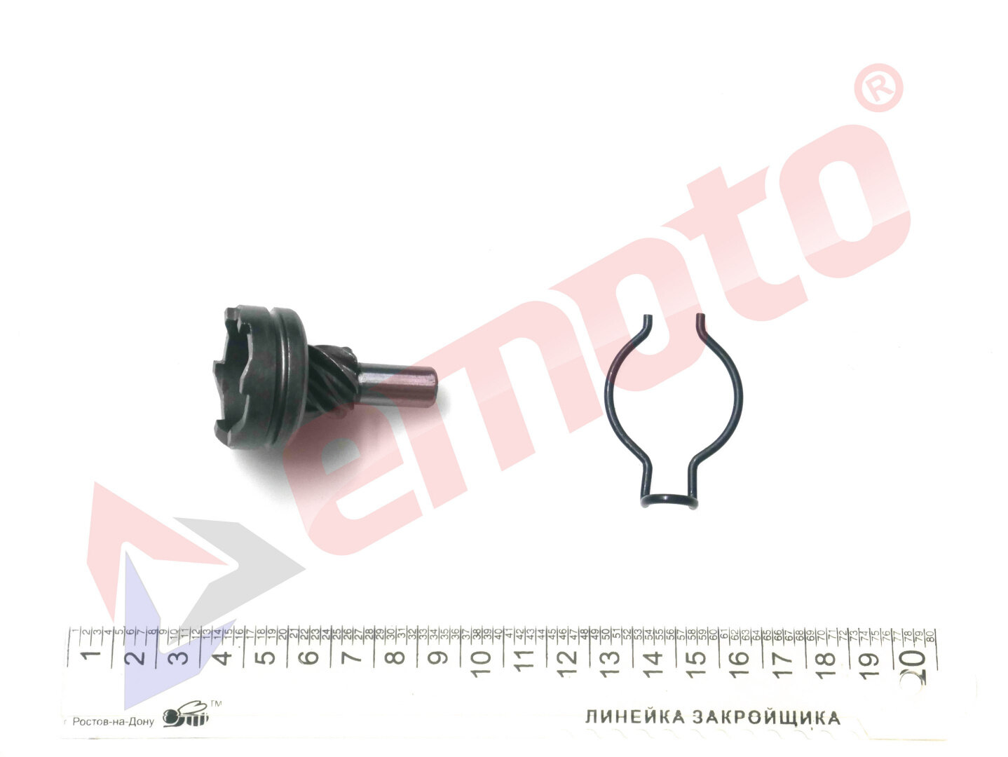 Храповик кикстартера (вал кикстартера) 139QMB 50cc