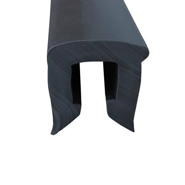 фото Привальный брус П образный для катера, №1.1, черный 5м