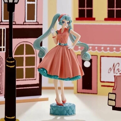 Аниме фигурка вокалоид Hatsune Miku - World Journey vol 1 BANPRESTO 2024 / фигурка Хатсуне Мику bandai banpresto в коробочке printio 3d кружка мику хацунэ вокалоид