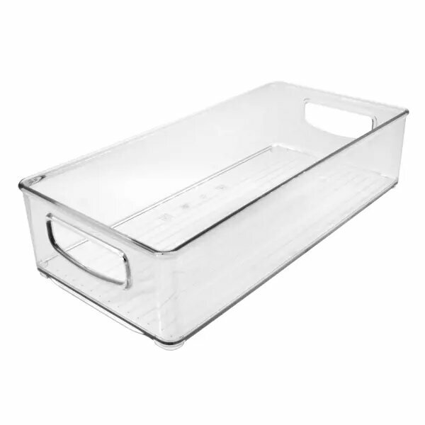 фото Емкость для холодильника 1 отсек Delinia LM 15.2x7.5x31.23 см пластик цвет прозрачный