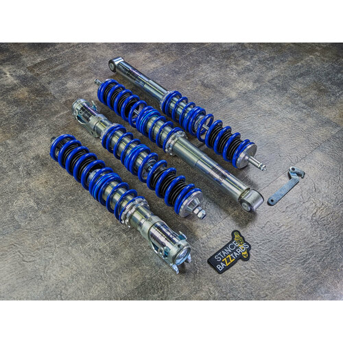 Комплект винтовой подвески (койловеров) JOM Blueline Volkswagen Jetta 2 поколение (MK2) (19E) 1983-1991, кроме 4Motion с регулировкой высоты, 741005