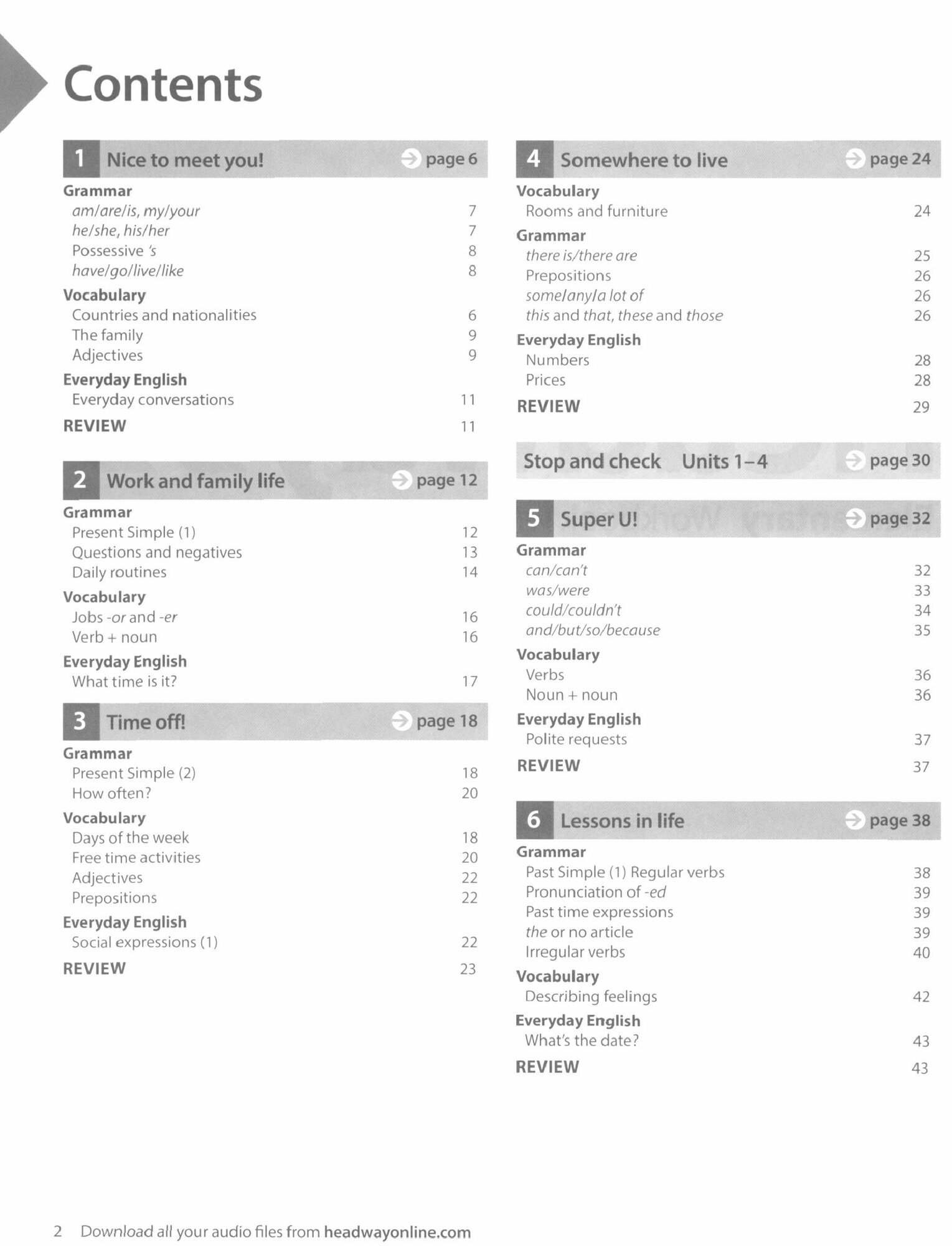 Headway. Fifth Edition. Elementary. Workbook Without Key - фото №6