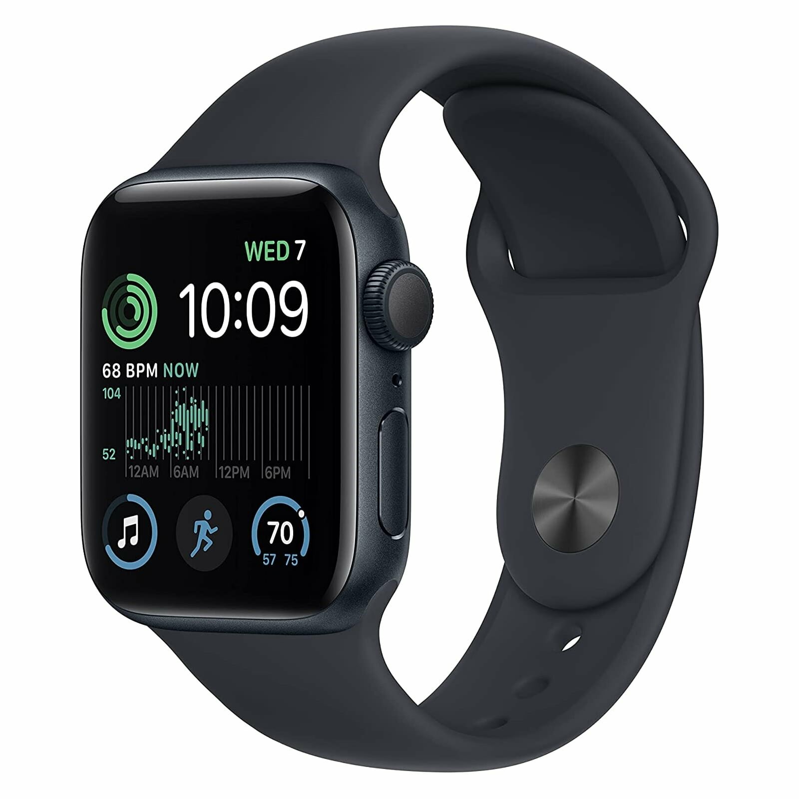 Смарт-часы Apple Watch SE Gen 2 2023 GPS 40mm Midnight Aluminium (MNL83)