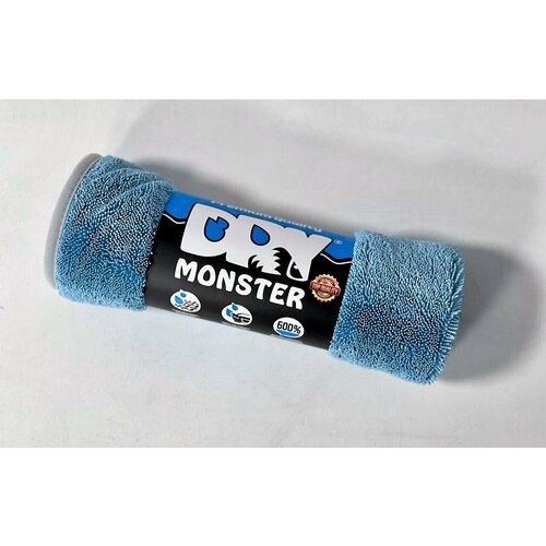 Dry Monster Микрофибра для сушки поверхностей голубая 75см*55см