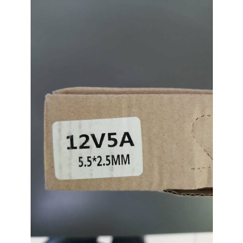 Универсальный блок питания 12V/5А Power Supply JLT03-30WH, Вход 100-240V, штекер 5.5*2.5 мм блок питания сетевой адаптер универсальный 12в 5а 12v 5a штекер 5 5 2 5 мм белый