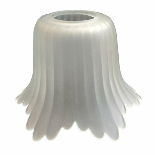 Плафон стекло jupiter lighting снежинка е27 белый 1181₽