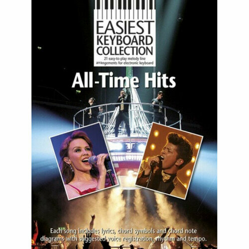 Книга с нотами Musicsales Easiest Keyboard Collection: All-Time Hits HLE90004585