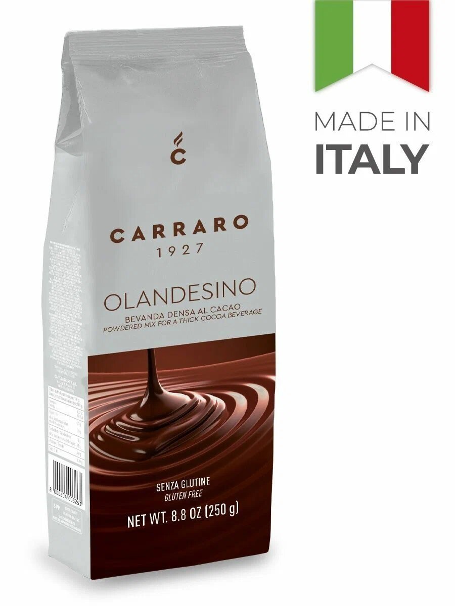 Горячий шоколад Olandesino от бренда Carraro