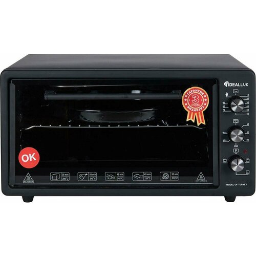 Мини-печь iDeaL М 45 10 черный 777400₽