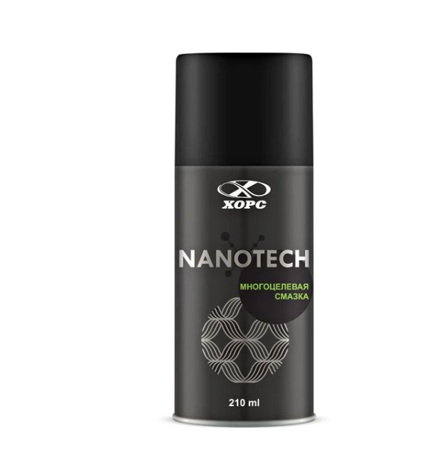 Смазка многоцелевая хорс NANOTECH для шрусов (210 г) аэрозоль.