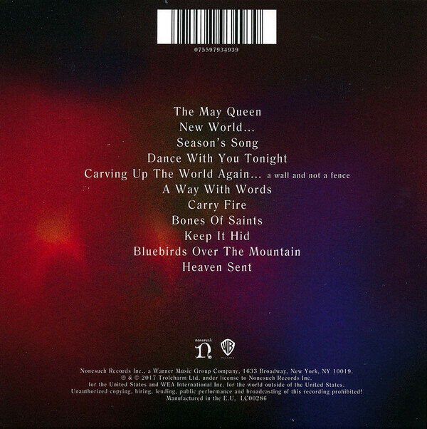 Robert Plant - Carry Fire CD Медиа - фото №2