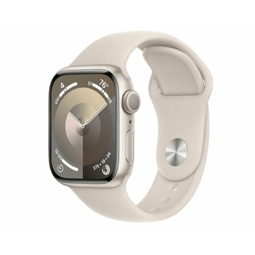 Умные часы Apple Watch Series 9 45 мм Sport Band Starlight 5150000₽