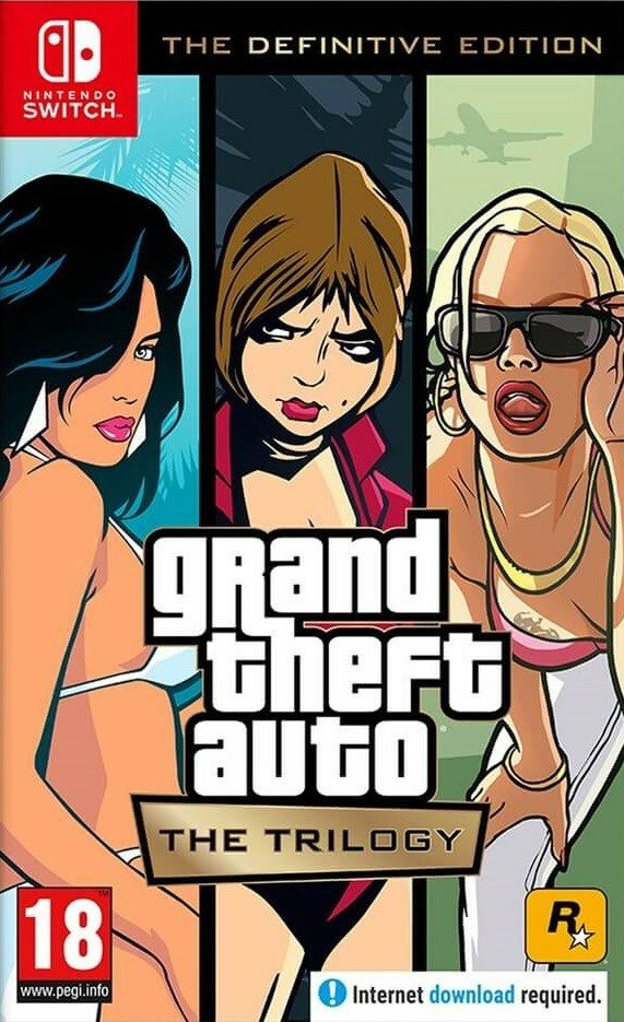 Grand Theft Auto (GTA): The Trilogy – The Definitive Edition (Nintendo Switch) Новый