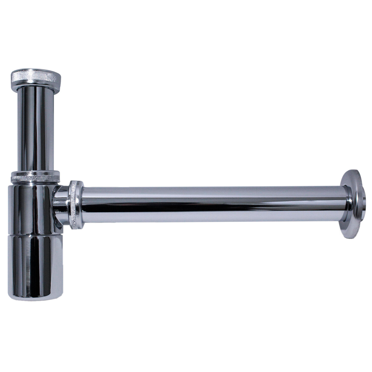 фото Сифон металлический для умывальника 1 1/4"х32 прямоточный (без выпуска )MS2020-10-MR