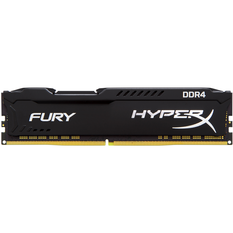 Оперативная память Kingston DDR4 4GB (PC4-19200) 2400MHz HyperX FURY Black Series CL15 DIMM