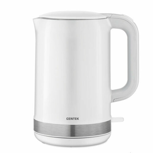 Чайник CENTEK CT-1010 белый стекло 269000₽