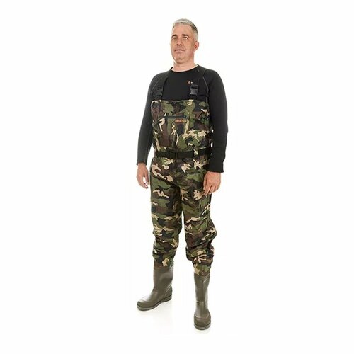 Вейдерсы Higashi Waterskin Camo pvc w/felt boot (войлочная подошва) XXXL