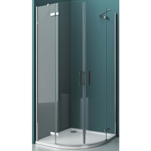 Душевой уголок BelBagno Kraft KRAFT-R-2-90-C-Cr 90х90 см, профиль хром/стекло прозрачное душевой уголок belbagno kraft kraft r 2 90 c cr 90х90 см профиль хром стекло прозрачное