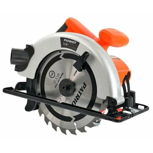 Пила циркулярная PATRIOT CS 1811200 Вт пильный диск 185мм20мм 5500 обмин 5850₽