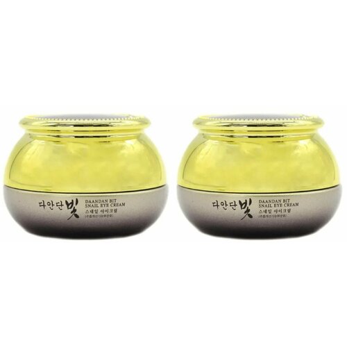 DAANDAN BIT Крем для кожи вокруг глаз Snail Cream с муцином улитки глубоко питает и увлажняет 50 мл 2 шт 1967₽