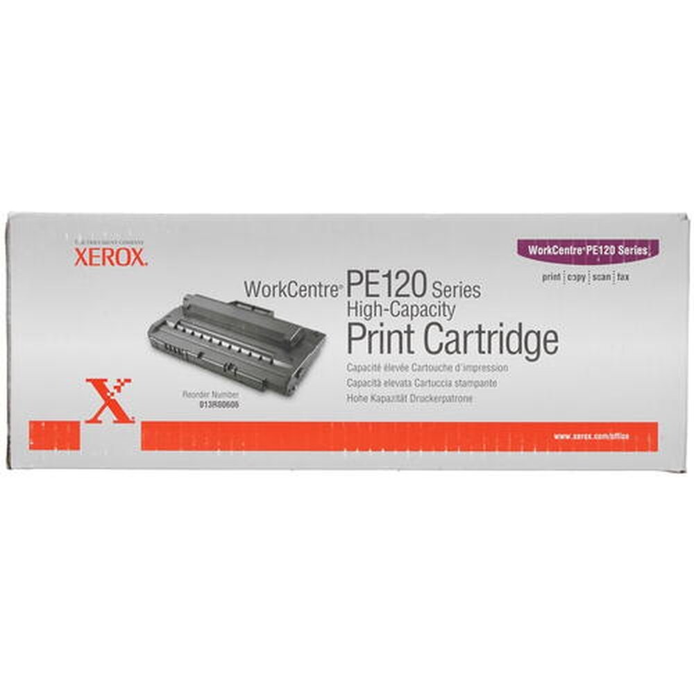 Картридж лазерный Xerox 013R00606 черный, с чипом