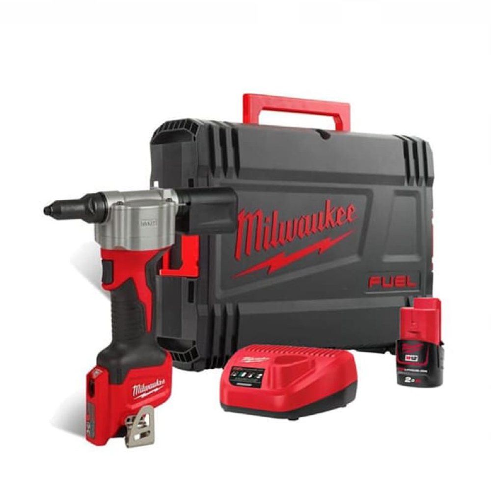 Аккумуляторный заклепочник Milwaukee M12 BPRT-201X 4933464405