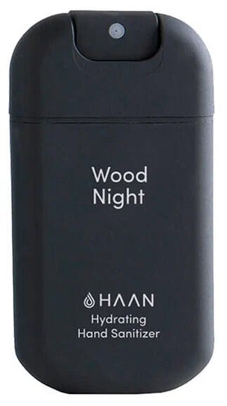 Карманный санитайзер с ароматом дерева для очищения и увлажнения кожи рук Haan Wood Night Hydrating Hand Sanitizer