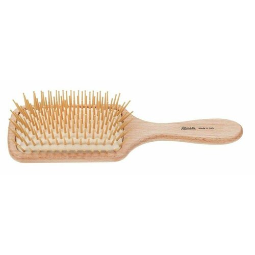 Расческа | Janeke Wooden square shaped Hair Brush |