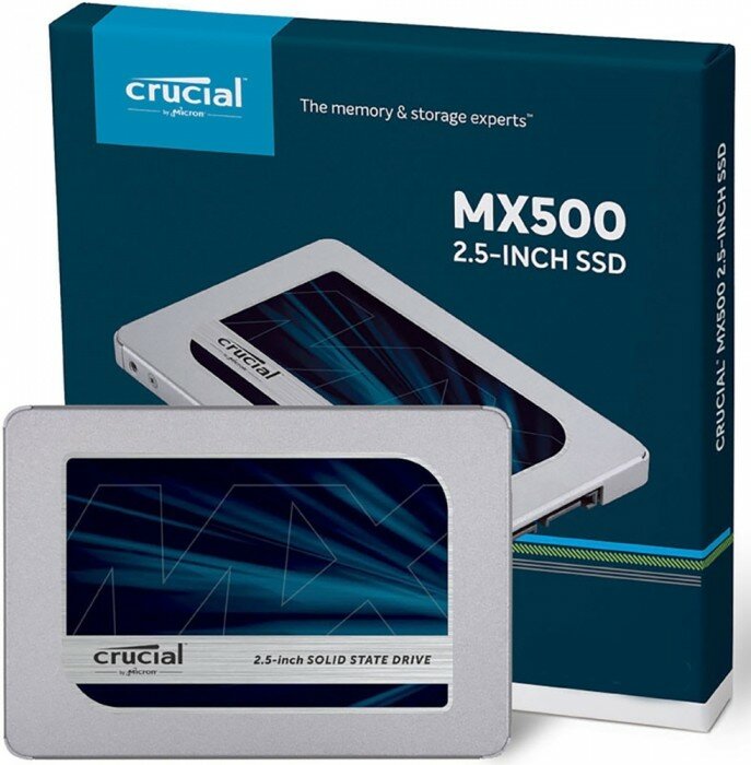 Внутренний SSD диск CRUCIAL MX500 2TB, SATA3, 2.5" (CT2000MX500SSD1)