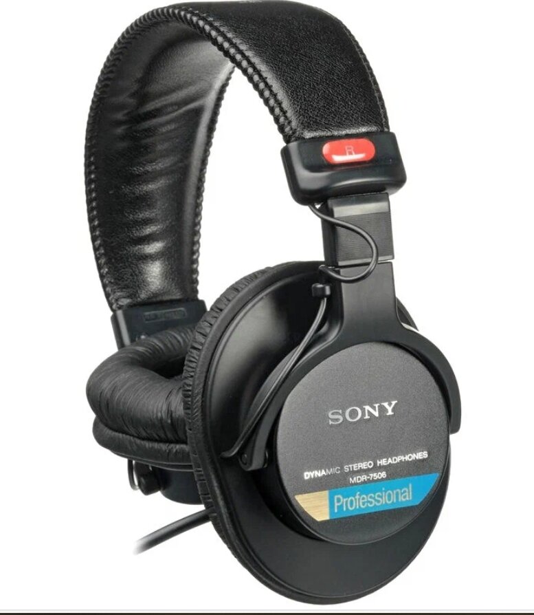 Проводные наушники Sony MDR-7506, черный