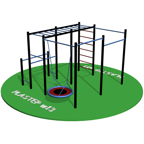 Спортивная площадка Workout W13 качель -гнездо 104690₽