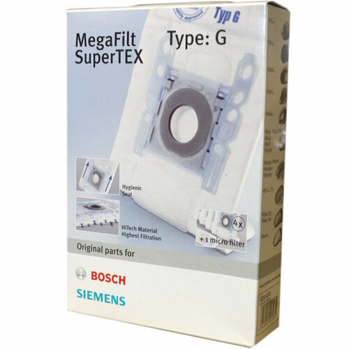 Мешки для пылесоса Bosch Siemens 468383 с фильтром v1054 1355₽
