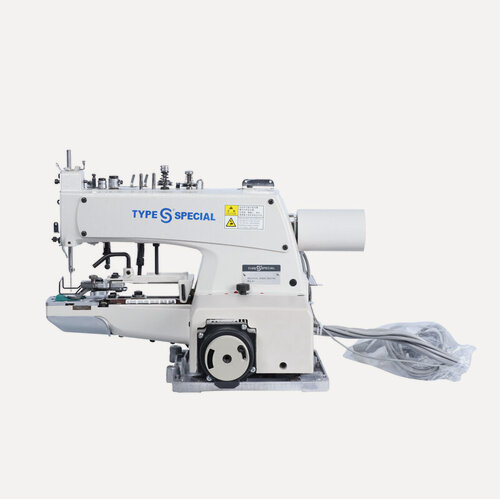 Изображение товара Промышленная швейная машина полуавтомат "TYPE SPECIAL" для пуговиц S-A11/373D (комплект: голова+стол)