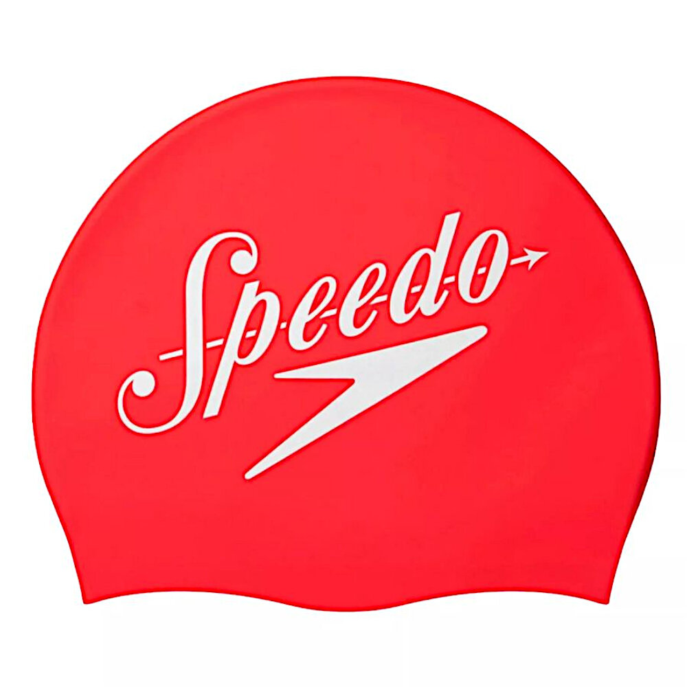 Шапочка для плавания SPEEDO Printed Swimming Cap 8-083851 (красный-белый (8-0838514614-4614))